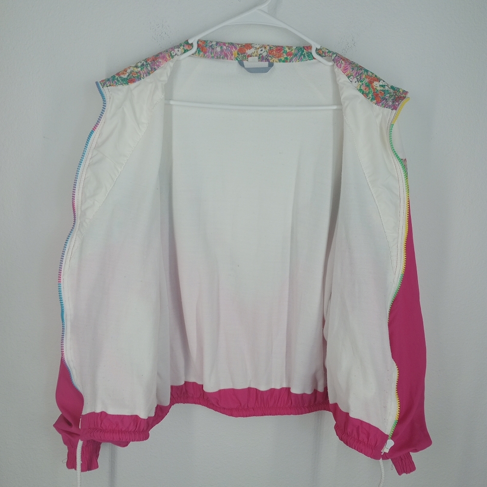 Vintage 80's 90's Colorful Windbreaker Jacket Rukka Made In Finland Size 36(M) - Picture 5 of 12